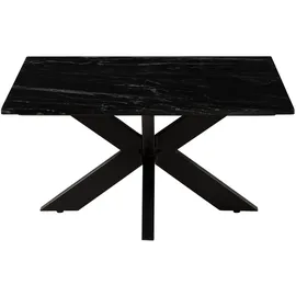 MASSIVMOEBEL24.DE Barcelona Schwarz Marmor 90 x 90 x 45 cm