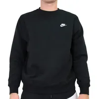 Nike Sportswear Club Fleece Herren-Rundhalsshirt Black/White 3XL