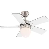 GLOBO Marva 76 cm Deckenventilator mit Licht