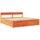 vidaXL Bett 180 x 200 cm Braun