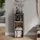 Vicco Orlando Standregal 30 x 80,1 x 24 cm Anthrazit/Goldkraft Eiche