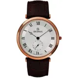 Grovana - Armbanduhr - Herren - Chronograph - Traditional 1276.5568 - Braun/Silber