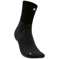 Bauerfeind Run Performance Mid Cut Socken Schwarz 43-46