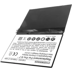 AccuCell Akku passend für den Apple iPad Pro 9.7, Apple iPod Pro 9.7 Wi-Fi, Apple iPod Pro 9.7", Apple iPod Pro 9.7" Wi-Fi Akku A1664, A1673