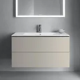 Duravit L-Cube Waschtischunterschrank, 2 Auszüge, LC624209191,