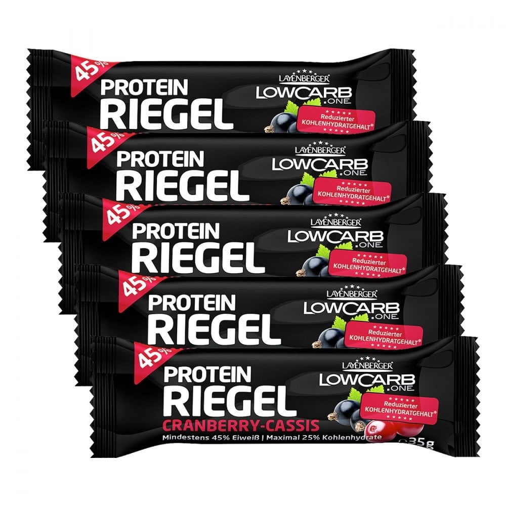 Layenberger Lowcarb.one Protein-riegel Cra.-cassis