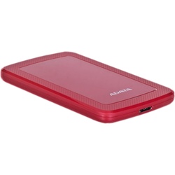 Adata HV300 Festplatte (1 TB), Externe Festplatte, Rot
