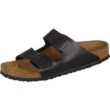 Birkenstock Arizona Naturleder schmal schwarz 37