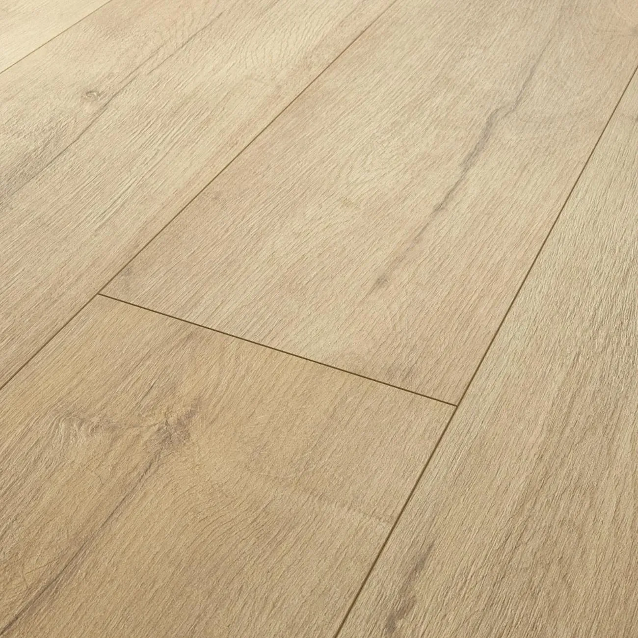 Laminat Cottage Oak Nature – inkl. Dämmung & Fußleisten