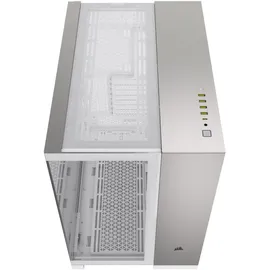 Corsair 6500X Aluminium weiß/grau – PC-Gehäuse
