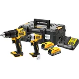 DeWalt DCK2062E2T Kombopack Akku-Maschinenset inkl. Koffer + 2 Akkus 1.7Ah