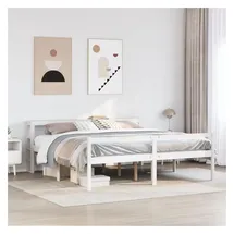 vidaXL Seniorenbett 180 x 200 cm Weiß