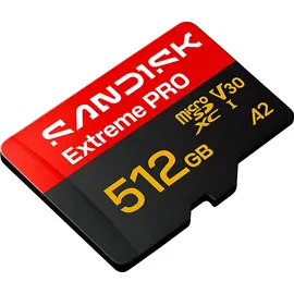 SanDisk Extreme Pro microSDXC UHS-I U3 V30 A2 512 GB