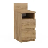 Vicco Nachttisch, Eiche, Wotan, Holzwerkstoff, 25x59.1x32.3 cm Schlafzimmer, Nachttische
