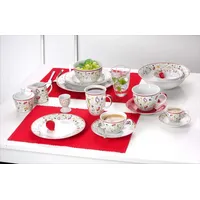 Flirt by R&B Doppio Kaffeeservice 18-tlg. Shanti bunt