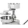 Royal Catering Hamburgerpresse 13 cm Edelstahl Silberfarben