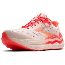 Brooks Ghost Max 2 White/Peach/Coral Damen, EU 38