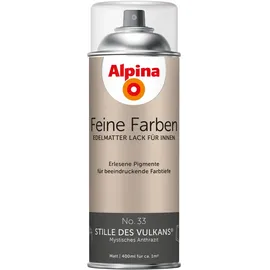 Alpina Feine Farben Sprühlack 400 ml No. 33 stille des vulkans