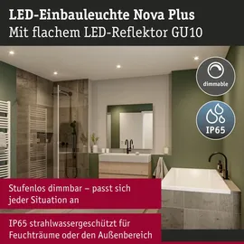 Paulmann Nova 1 GU10 93mm Weiß (matt)
