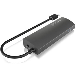 RaidSonic Icy Box IB-HUB1406-C schwarz, 3-port, USB-C 3.0 (60065)