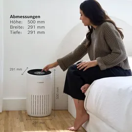 Bosch Luftreiniger Air 4000 Raumgröße 62,5 m2 Weiß