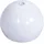 Mendler HWC-M34 1-flg. Ø 40 cm Kunststoff weiß