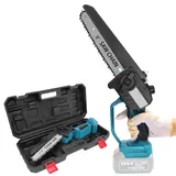 blayram Mini Kettensäge 8 Zoll, bürstenlose Akku kettensäge, elektrische Handkettensäge, kompatibel mit Makita 18 V Akku (Ohne Akku), Einhand-Kettensäge für Gartenbäume