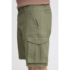 !Solid Cargoshorts SOLID "Cargoshorts SDKarim", Herren, Gr. 3XL, N-Gr, grün (dusty olive), Obermaterial: 99% Baumwolle CO. 1% Elasthan EL., Hosen