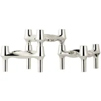 STOFF Nagel BMF Kerzenhalter 7 cm 10,20 cm silber