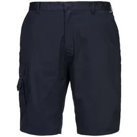 PORTWEST S790 Herren Hochleistungs-Komfort-Kampf-Cargo-Arbeitsshorts Schwarz, S