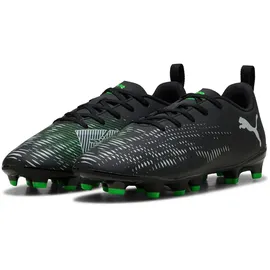 Puma Future 8 Play FG/AG Fußballschuhe - Puma Black / Puma Silver / Fluo Green 34.5 EU 34 1/2