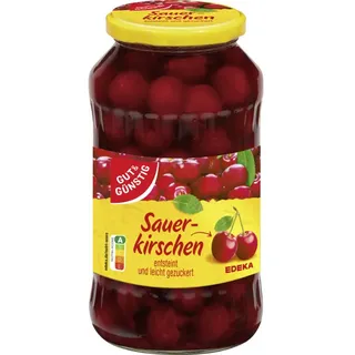 Gut& Günstig Sauerkirschen leicht gezuckert 680G