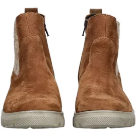 Ricosta Stiefelette Stiefelette Leder/Textil / braunmeliert 38