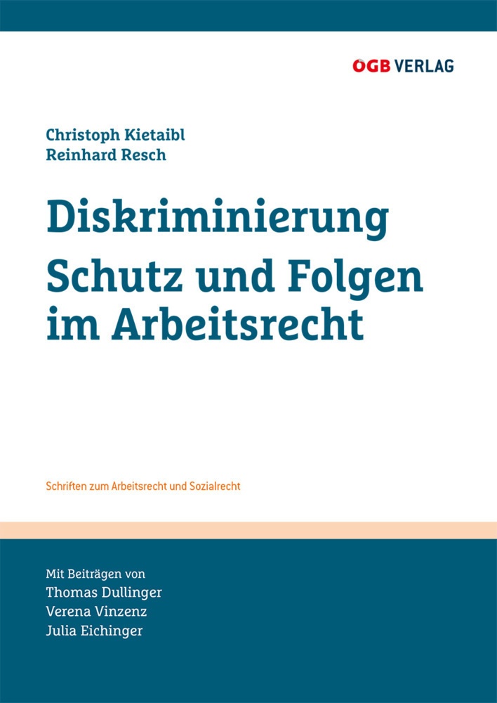 Schriften Zum Arbeitsrecht Und Sozialrecht / Diskriminierung  Kartoniert (TB)