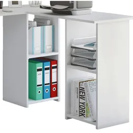 VCM Eckschreibtisch Lusias weiß