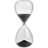 TFA Dostmann Sanduhr Transparent, Anthrazit analog