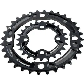Race Face Turbine Kettenblatt Set 34/24 Zähne Schwarz