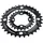 Race Face Turbine Kettenblatt Set 34/24 Zähne Schwarz