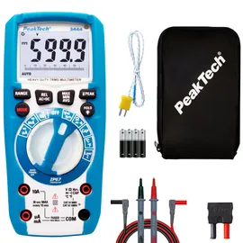 Peaktech 3444 True RMS Digitalmultimeter CAT IV 600V, CAT III 1000V)