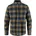 Singi Heavy Flannel Hemd Dark Navy/Buckwheat Brown L