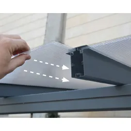 CANOPIA Sierra 230 x 230 cm grau