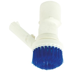 Saugbürste rund 8 cm, zur Reinigung von Ecken