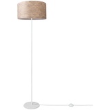 Paco Home Stehlampe Wohnzimmer Stehleuchte Lampenschirm Stoff Stehleuchte Leselampe Abstrakt Vintage Modern E27