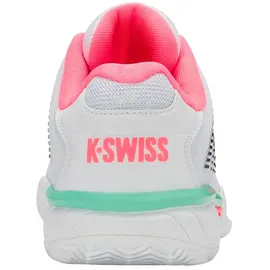 K-Swiss Hypercourt Express 2 Hb Weiß/Neon Pastel Lilac Pink/Black 37 1/2