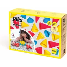 oppi sas OPPI TOYS - Piks Stapelspielzeug Kegelset 48-teilig