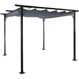MCW Pergola C42 3,5 x 3,5 m Grau 