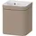 Duravit Waschtischunterschrank 1 Tür 40 x 36 cm Schwarz