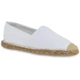 VAN HILL Damen Espadrilles in Weiss