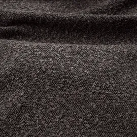 FEDVE Polsterbett Lund aus Bouclé-Stoff 160x200 cm, Braun - Braun