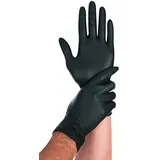 HYGOSTAR unisex Einmalhandschuhe SAFE LIGHT schwarz Größe S 100 St.